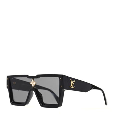 loui vuuitton crystal black sunglasses